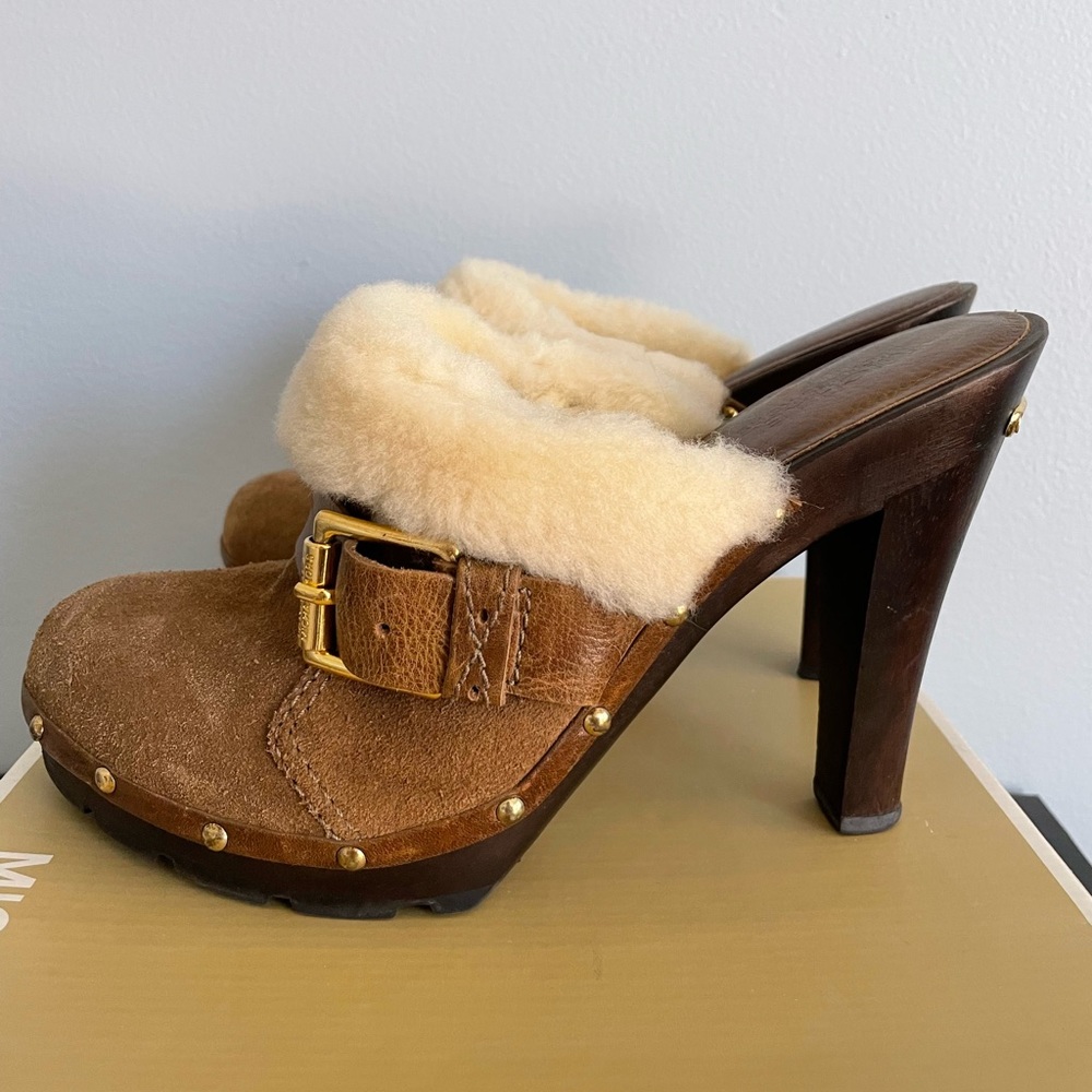 Michael Kors Fairbanks Clog, Size 9
